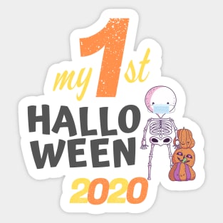 It's my first Halloween Sticker